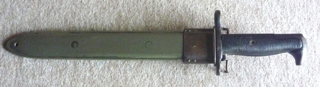 米軍　US　WW2　M1バヨネット（刃身切断タイプ）　鞘とグリップ