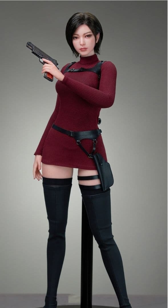 新品未使用　1/3　アクションフィギュア　チャイナ服付　エイダ・ウォン　バイオ