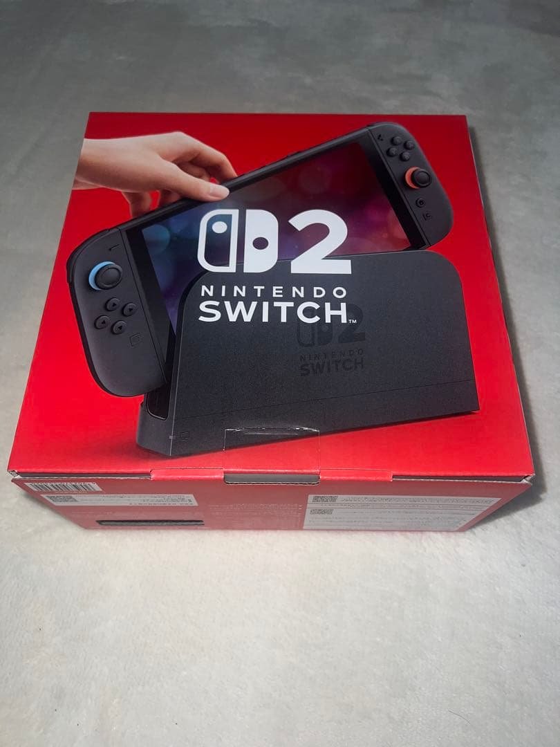 『新品未使用・未開封』Nintendo Switch2※購入時レシート付き