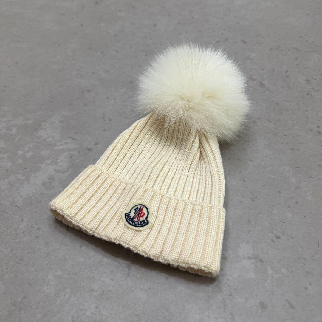 美品✨MONCLER ベビー ニット帽