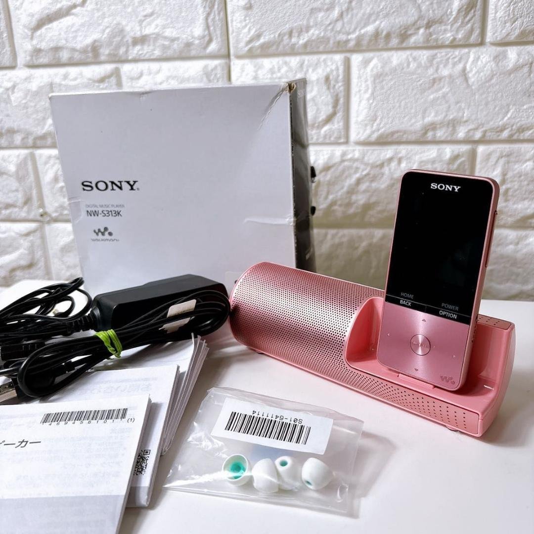 SONY ソニー WALKWAN ウォークマン NW-S313K ライトピンク