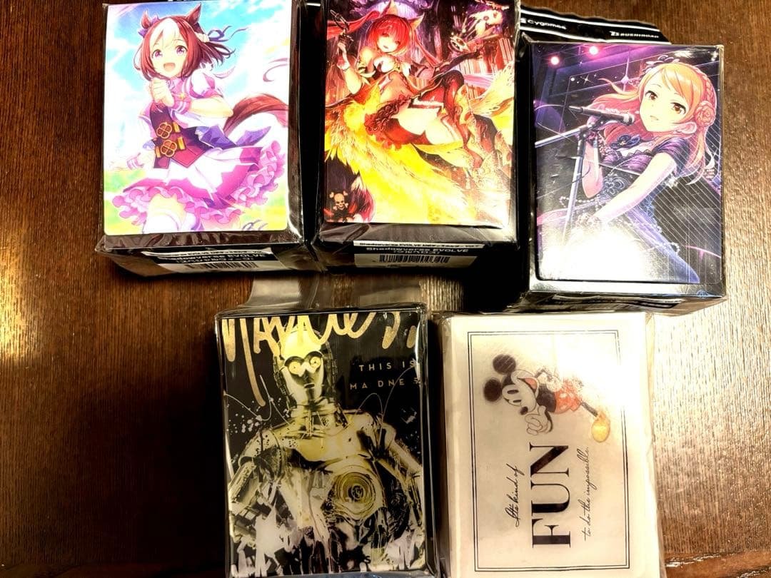 【大量】キャラクタースリーブ まとめ売り270個セット＋おまけ