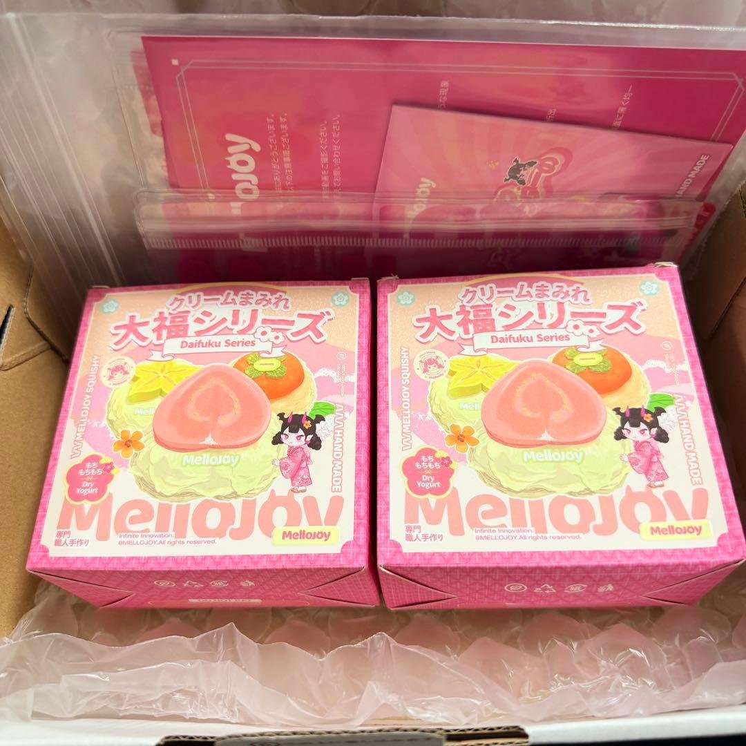 mellojoyクリームまみれ大福 グレープフルーツ、ドリアン