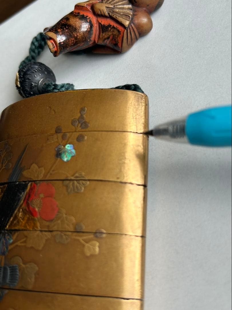 時代物　蒔絵印籠
