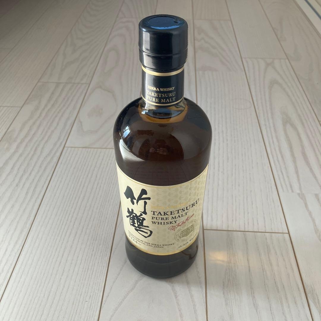 最終値下げ　新品　竹鶴 ピュアモルトウイスキー 700ml 43%