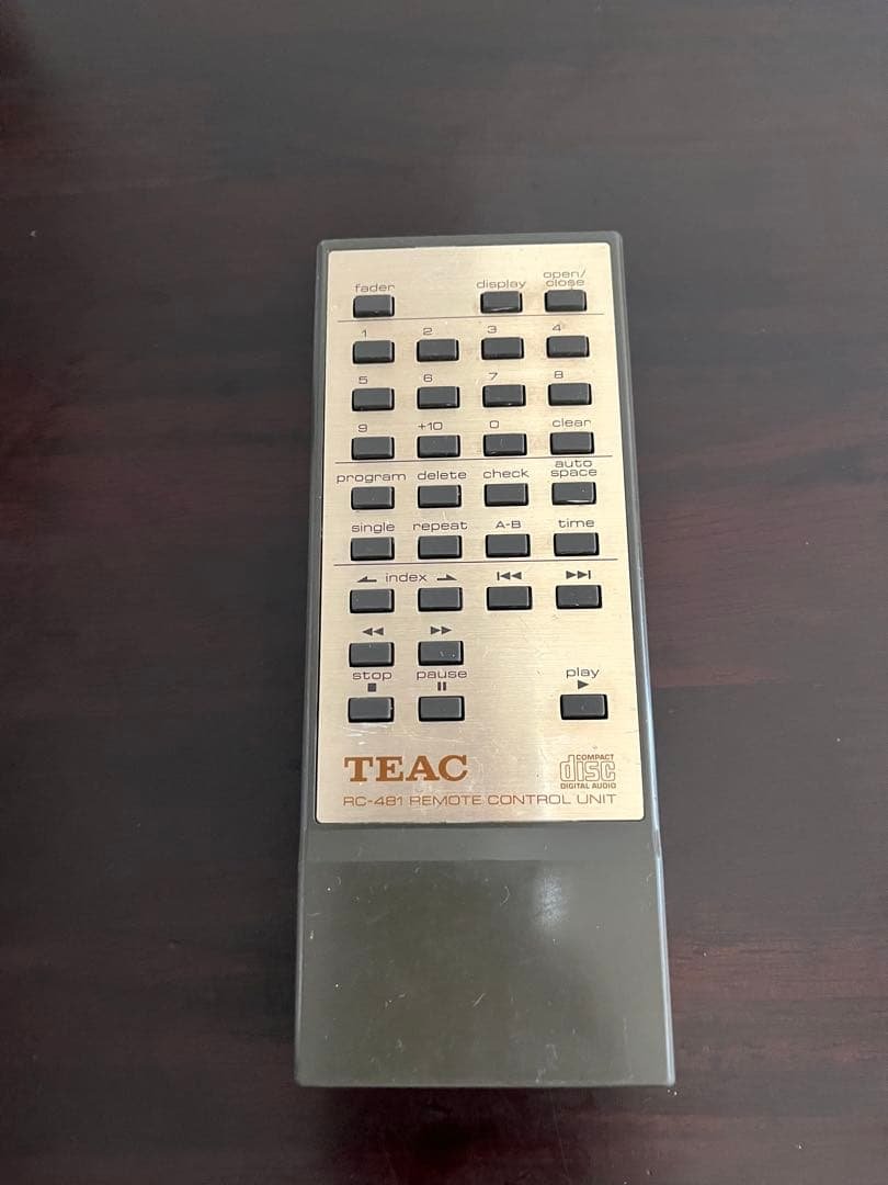 TEAC リモコン RC-481