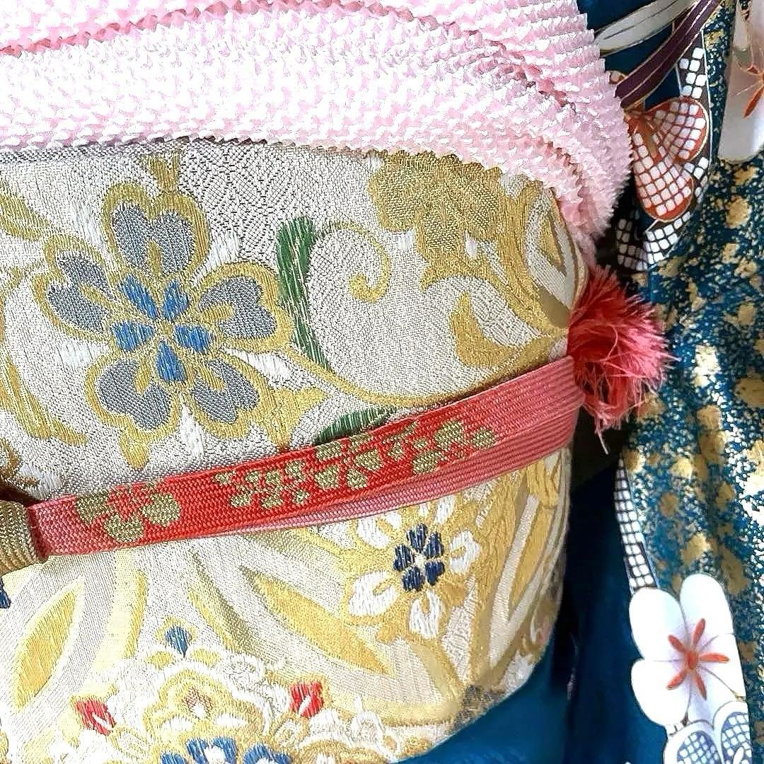 振袖フルセット　手描き友禅　紋意匠　成人式振袖　振袖　裄丈68
