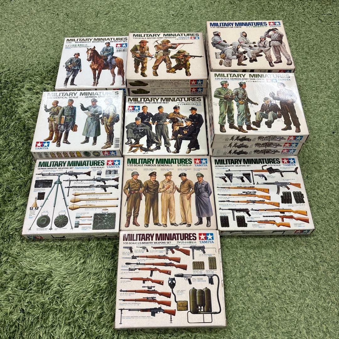 TAMIYA 1/35 ミリタリーミニチュア20点セット　A22
