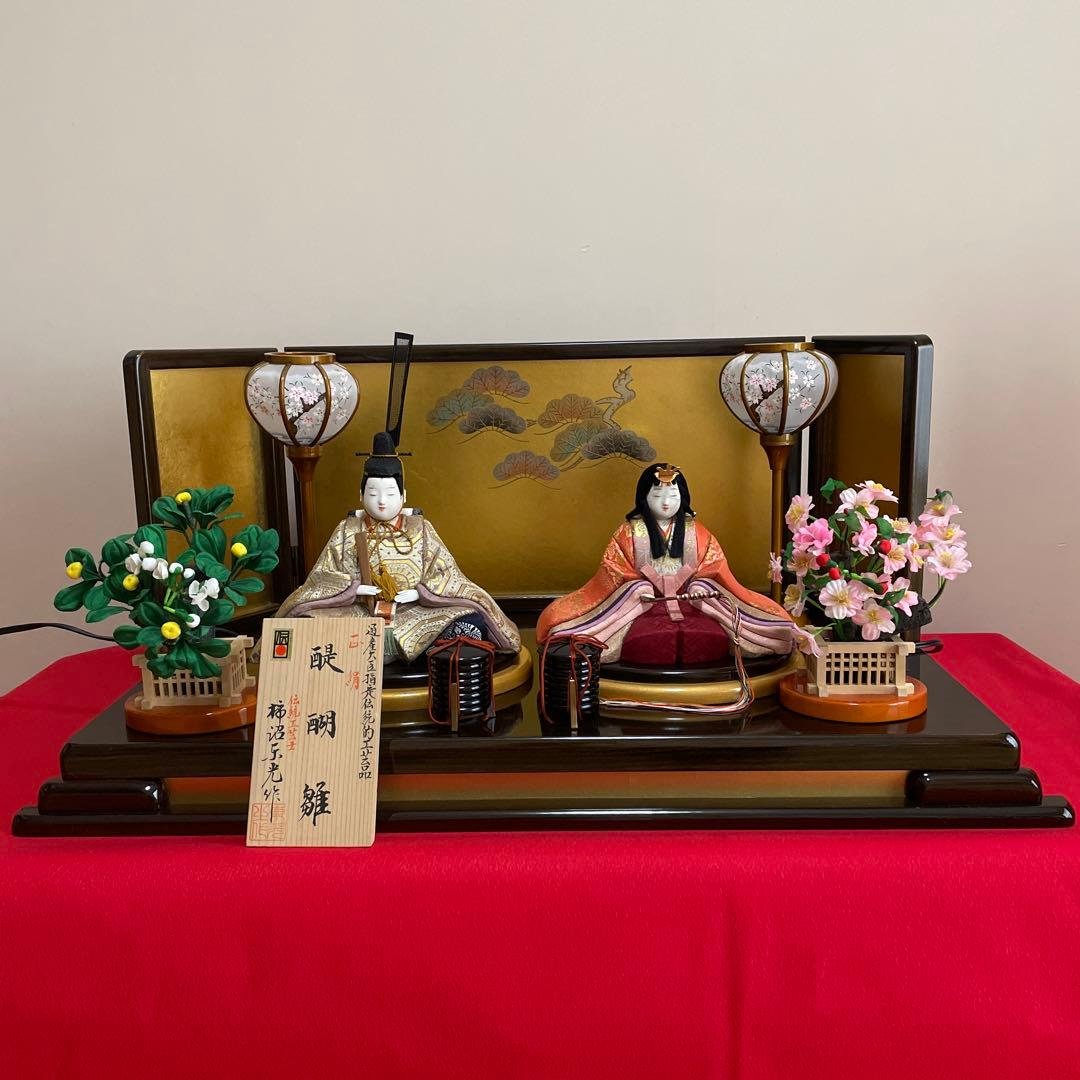 雛人形　江戸木目込　柿沼東光作