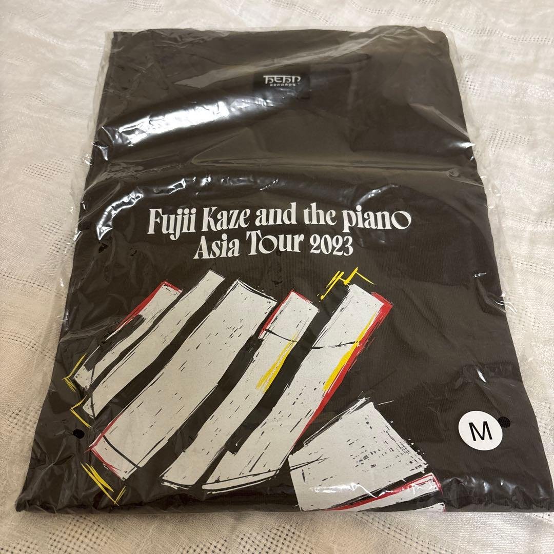 Fujii Kaze 2023 Tシャツ M ブラックピアノ