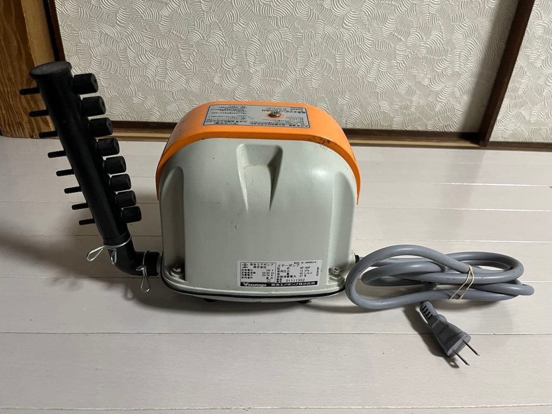 安永ブロアポンプAP-40P 分岐栓つき