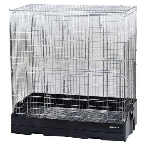 イージーホーム 80ハイ　サイレントホイール30付き 小動物用ケージ