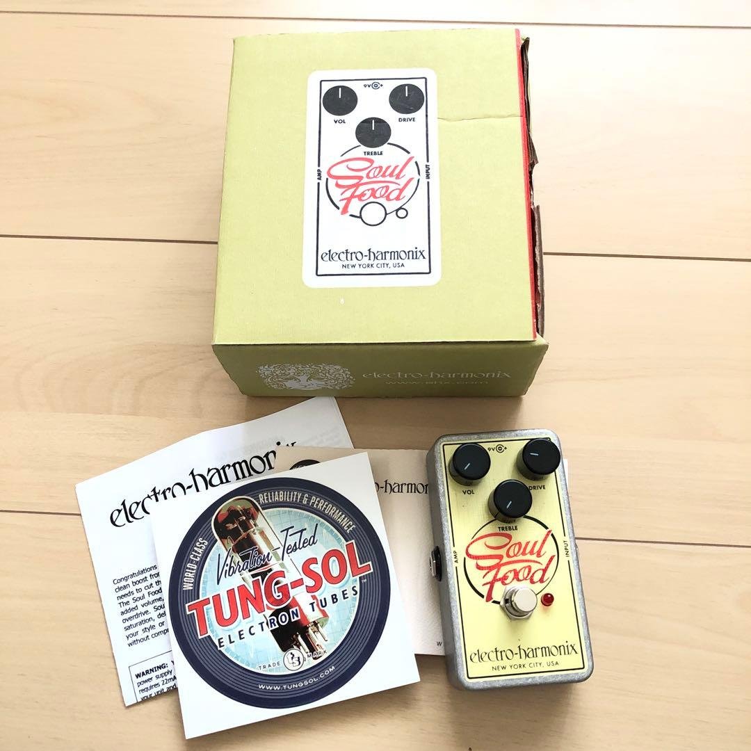 箱 説明書付き Soul Food オーバードライブ エレクトロハーモニクス