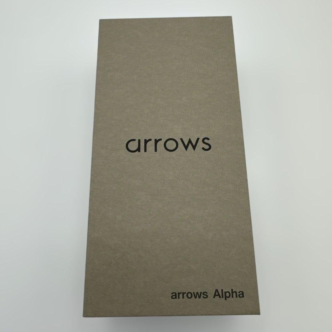 「きゅう」arrows Alpha M08未開封新品 ホワイトsimフリー