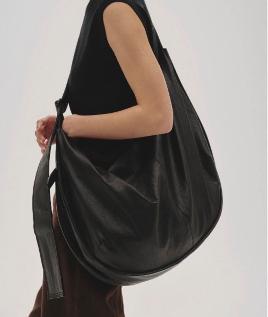TODAYFUL・Ecoleather Shoulder Bag ブラック