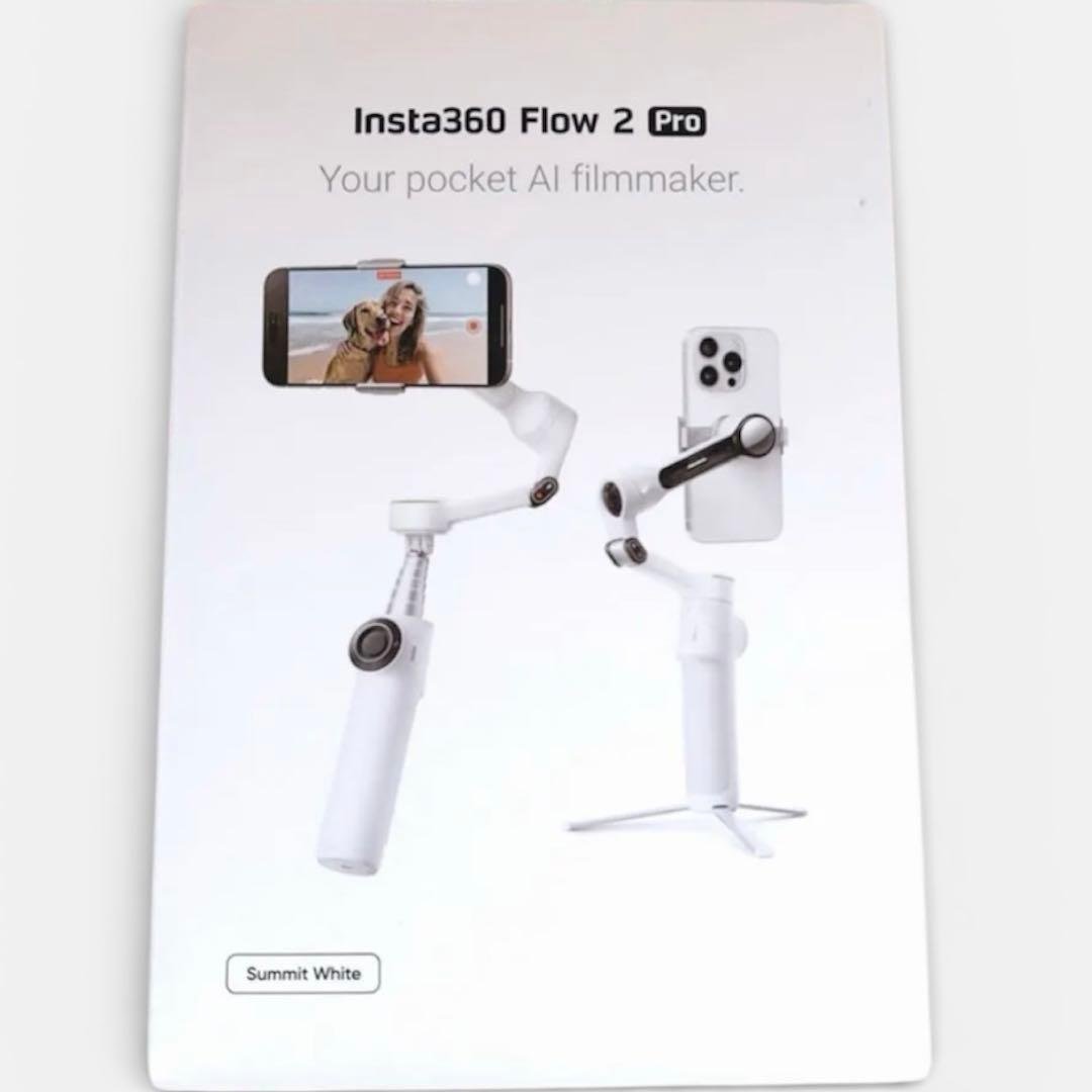 insta 360 flow 2 pro スマホ ジンバル サミットホワイト