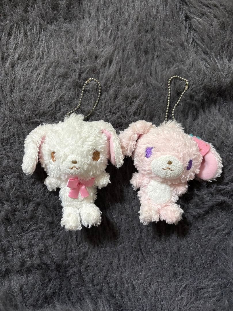 シュガーバニーズぬいぐるみストラップ付き Vintage2000s Sanrio