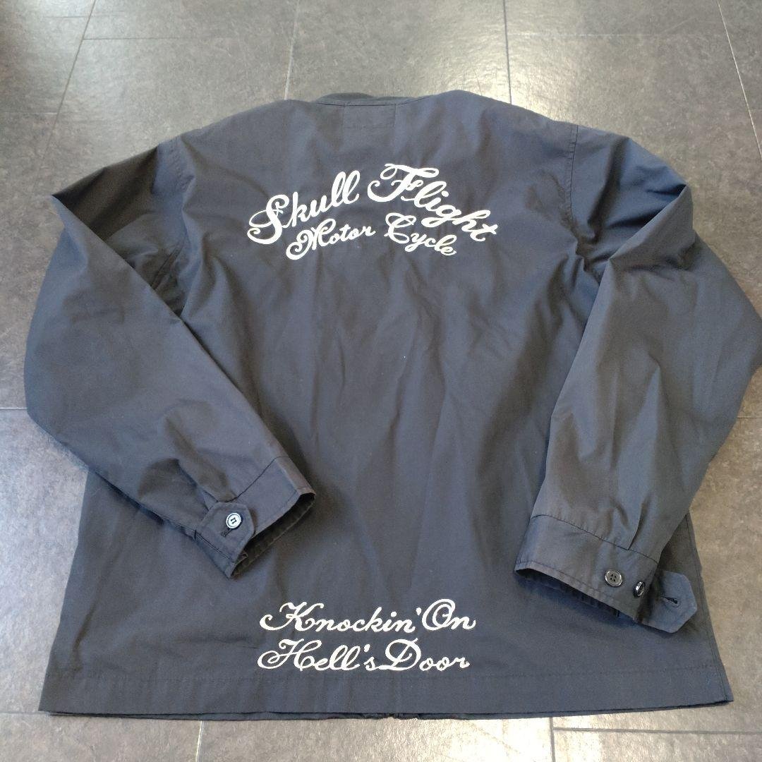 Bikers_studio_Japan様用　レア美品 スカルフライト メンズXL
