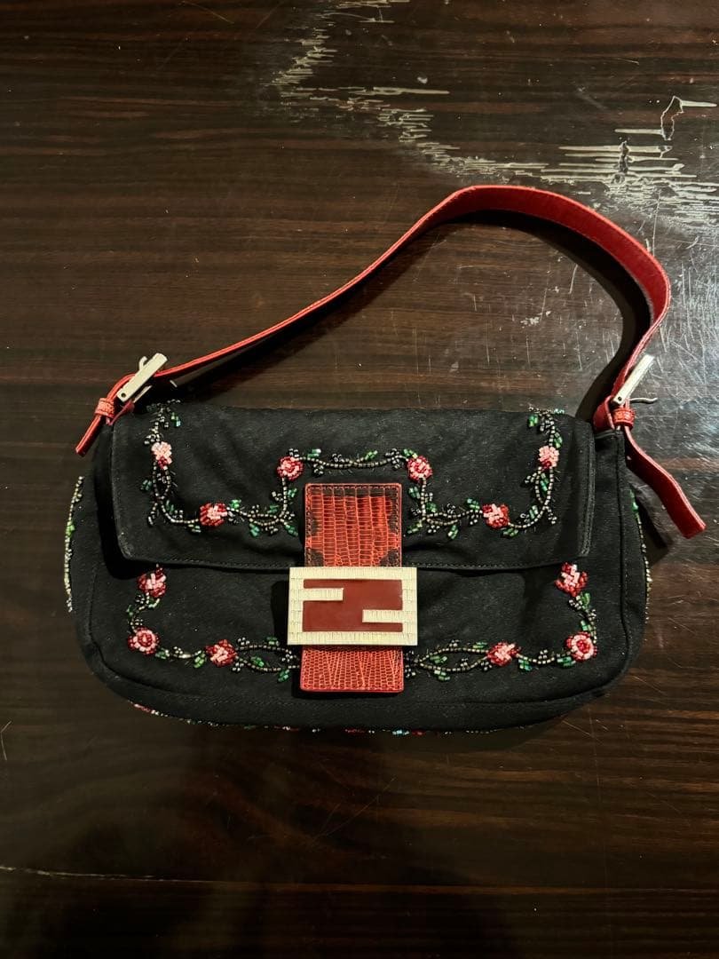 FENDI ハンドバッグ　ビーズバッグ