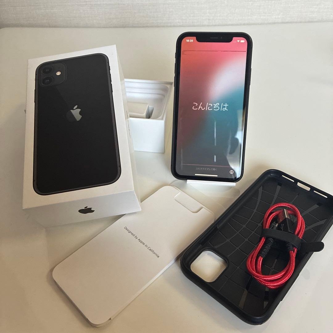 Apple iPhone 11 (ブラック64GB【訳あり】