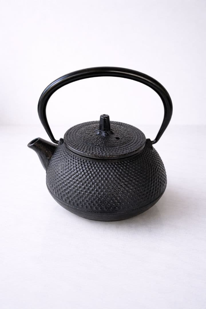 ●南部鉄器 鉄瓶 伝統工芸 日本製 茶道具 南部盛栄堂説明書付き