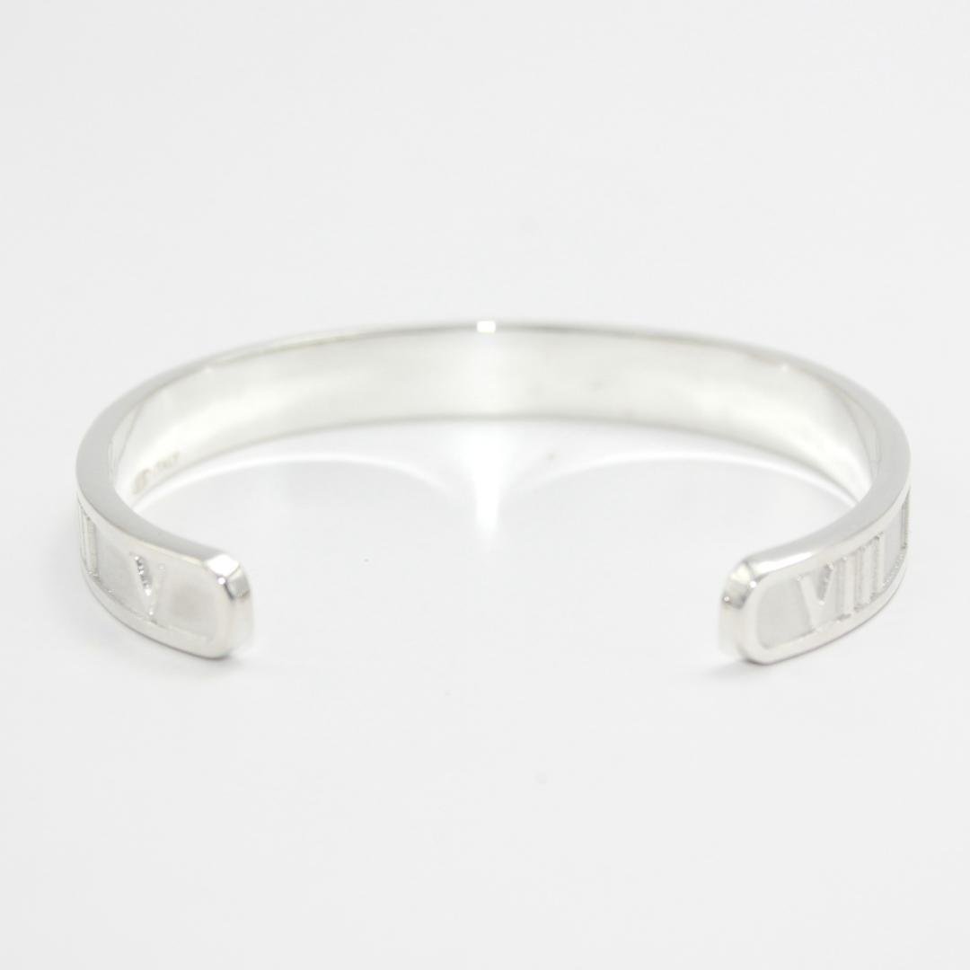 美品 Tiffany&Co. ティファニー アトラス バングル SV925