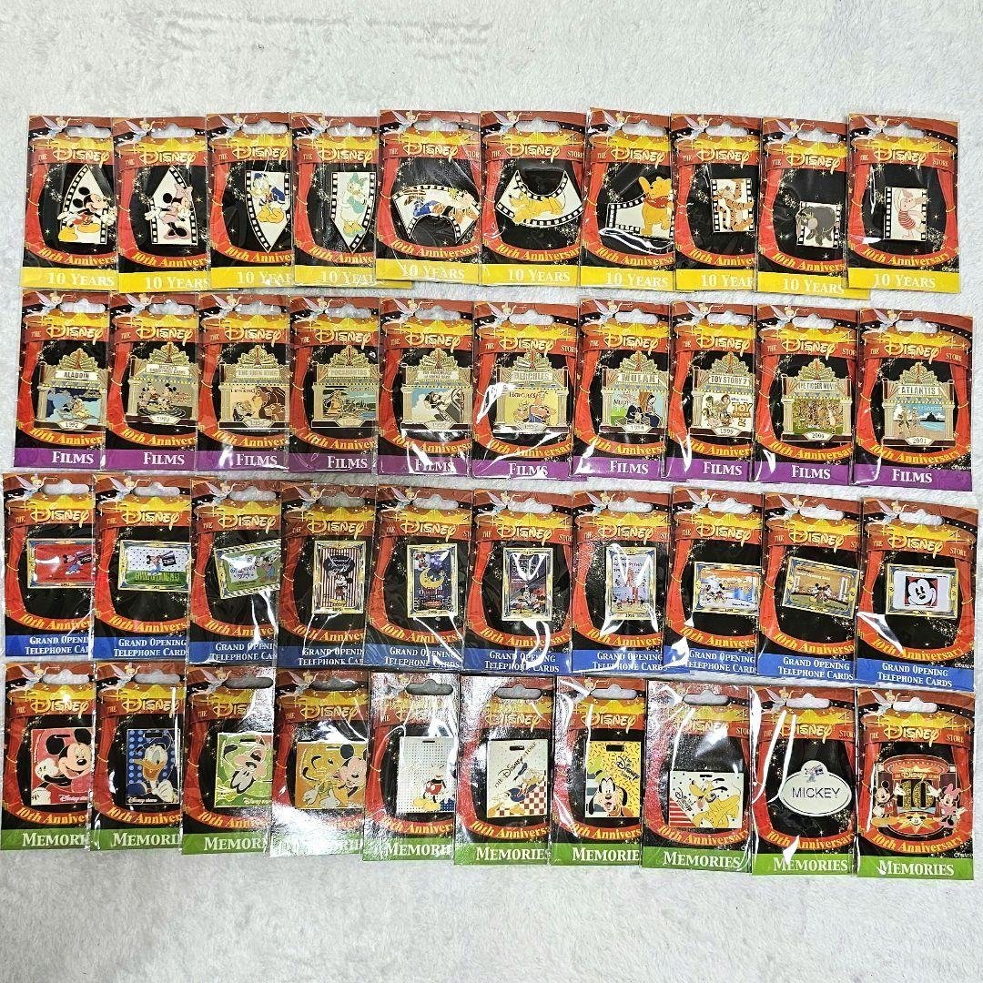 DisneyStore 10thアニバーサリー ピンバッジ LTD2500