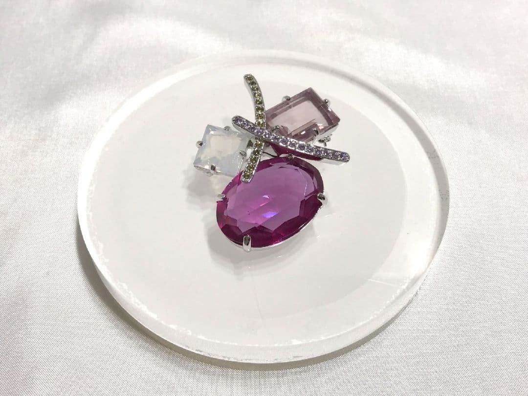 美品 ■ スワロフスキー Swarovski ■ クリスタル ブローチ ■ 高級