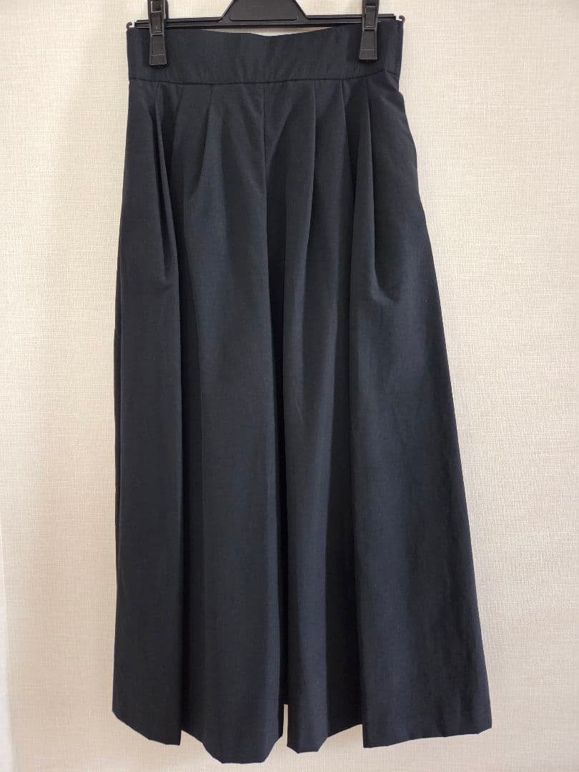 【試着のみ・タグ付き新品】ミモレ別注・マルモア ギャザーキュロットパンツ