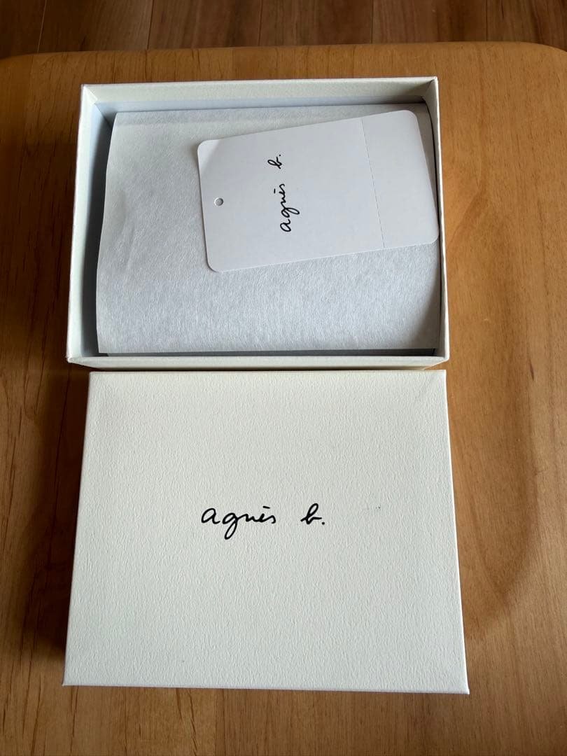 新品 未使用 agnes b. 財布 アニエスベー バイカラー