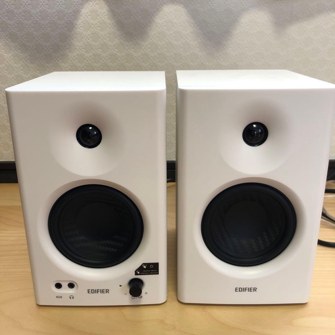 Edifier スタジオモニタースピーカー MR4ホワイト