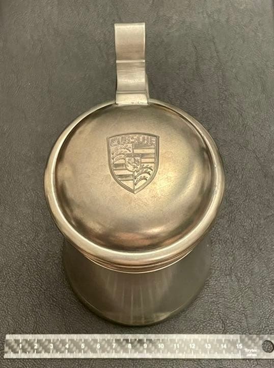 ポルシェ　錫製ビアジョッキ