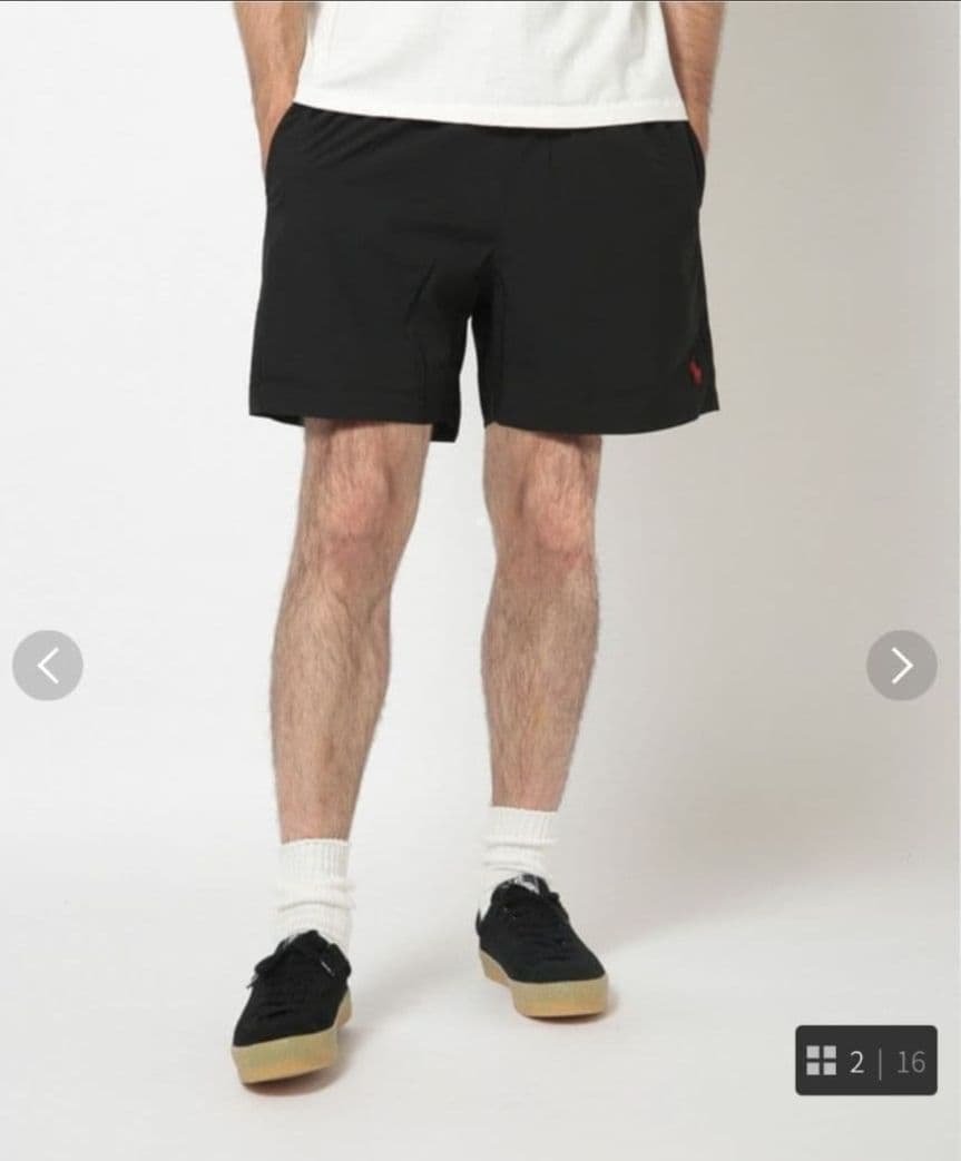 【新品未使用】POLO RALPH LAUREN スイムショーツ 水着 ブラック