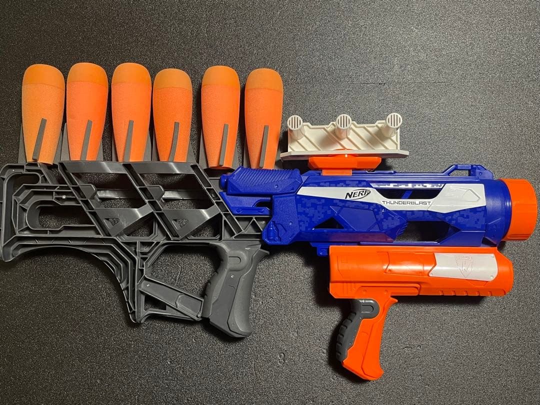 ナーフ サンダーブラスト ThunderBlast ＆ミサイルホルダー セット