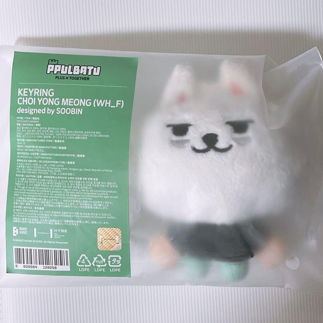 初期 CHOI YONG MEONG キーリング　ヨンモン txt スビン