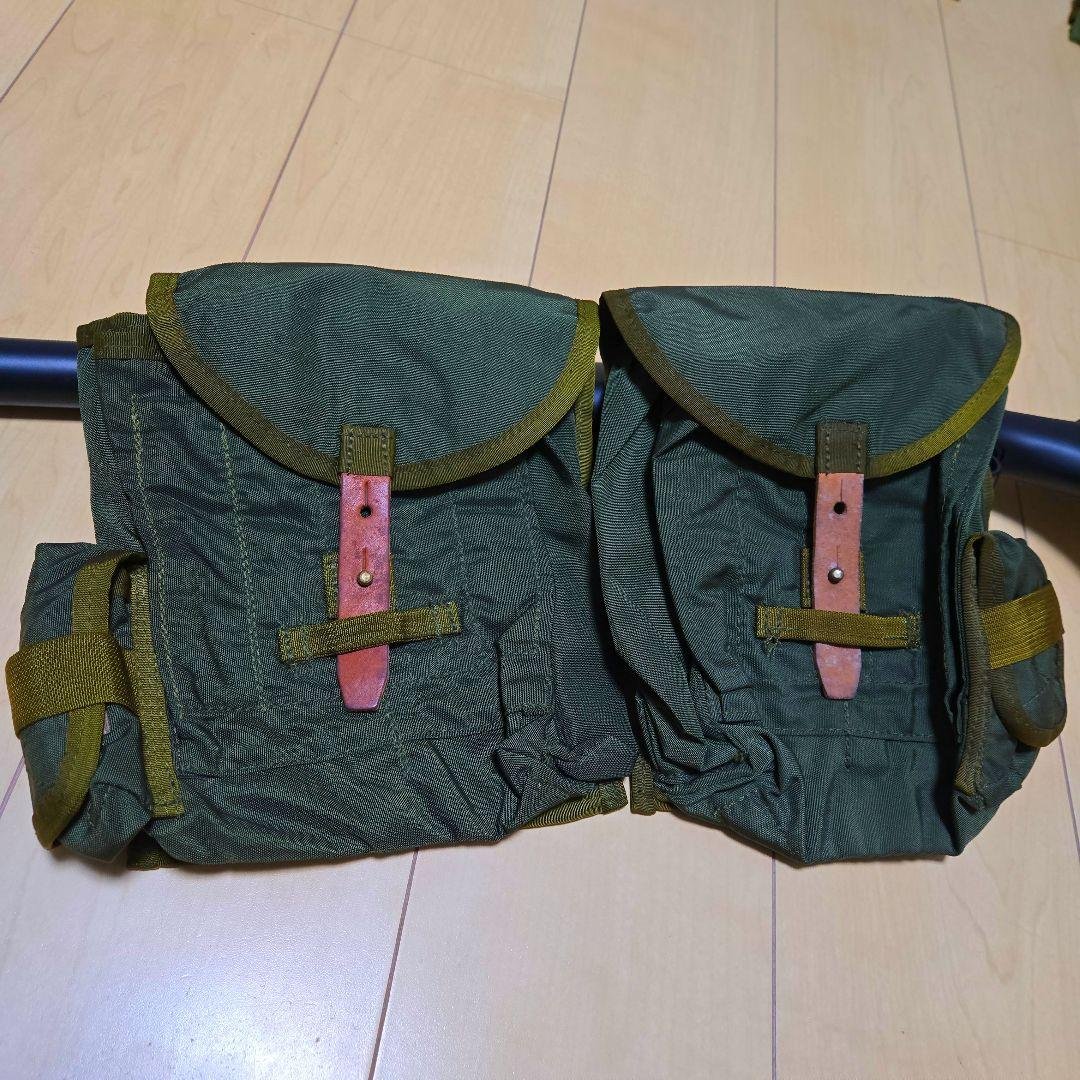 希少品SSO製avizent Sbruya 99年製 AK用マガジンポーチ 二つ
