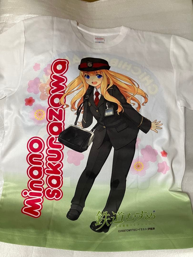 鉄道むすめ　桜沢みなの　Tシャツ