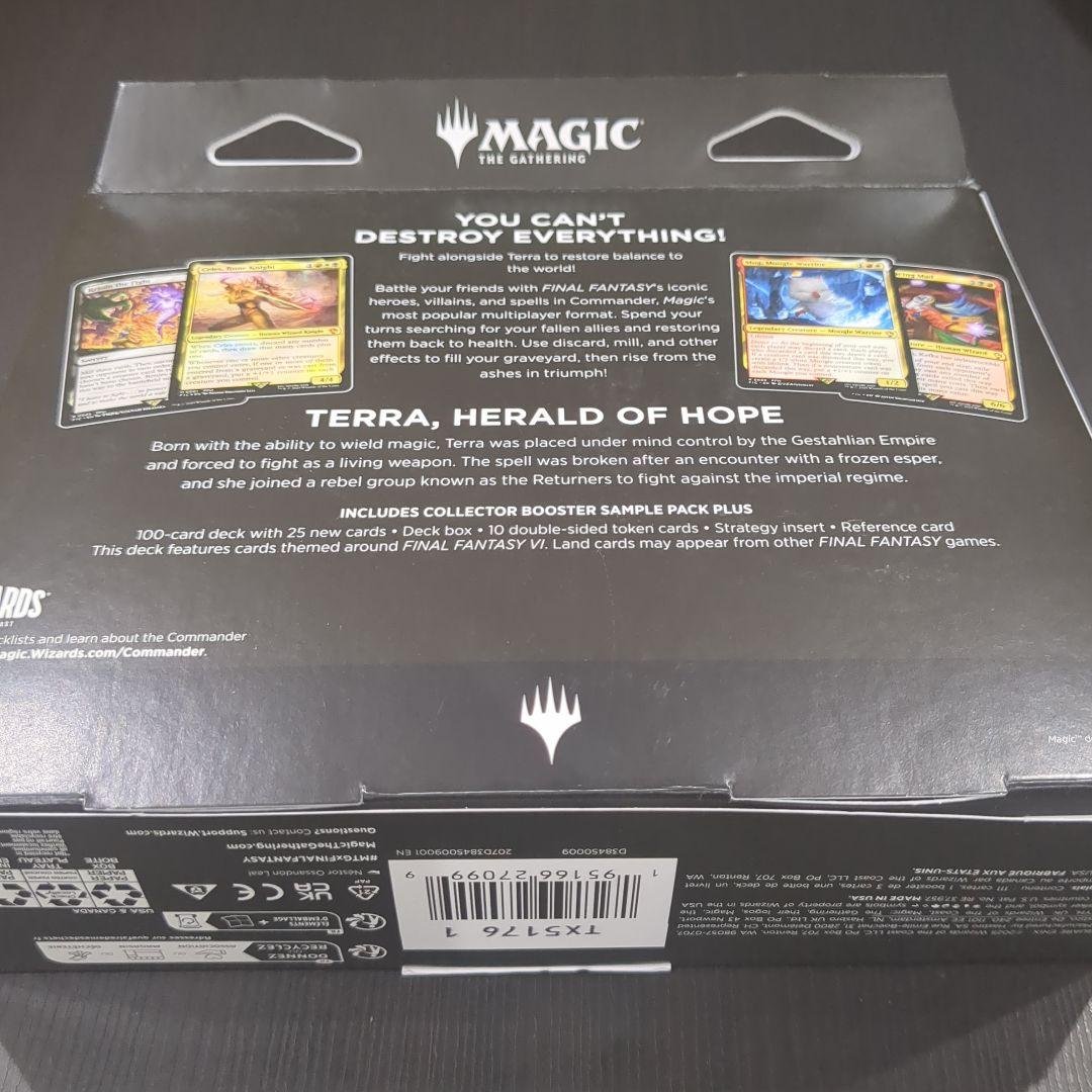 【K14】マジック ギャザ MTG FF VI COMMANDER DECK