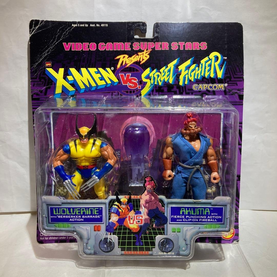 【未開封】X-MEN VS. ストリートファイター フィギュア