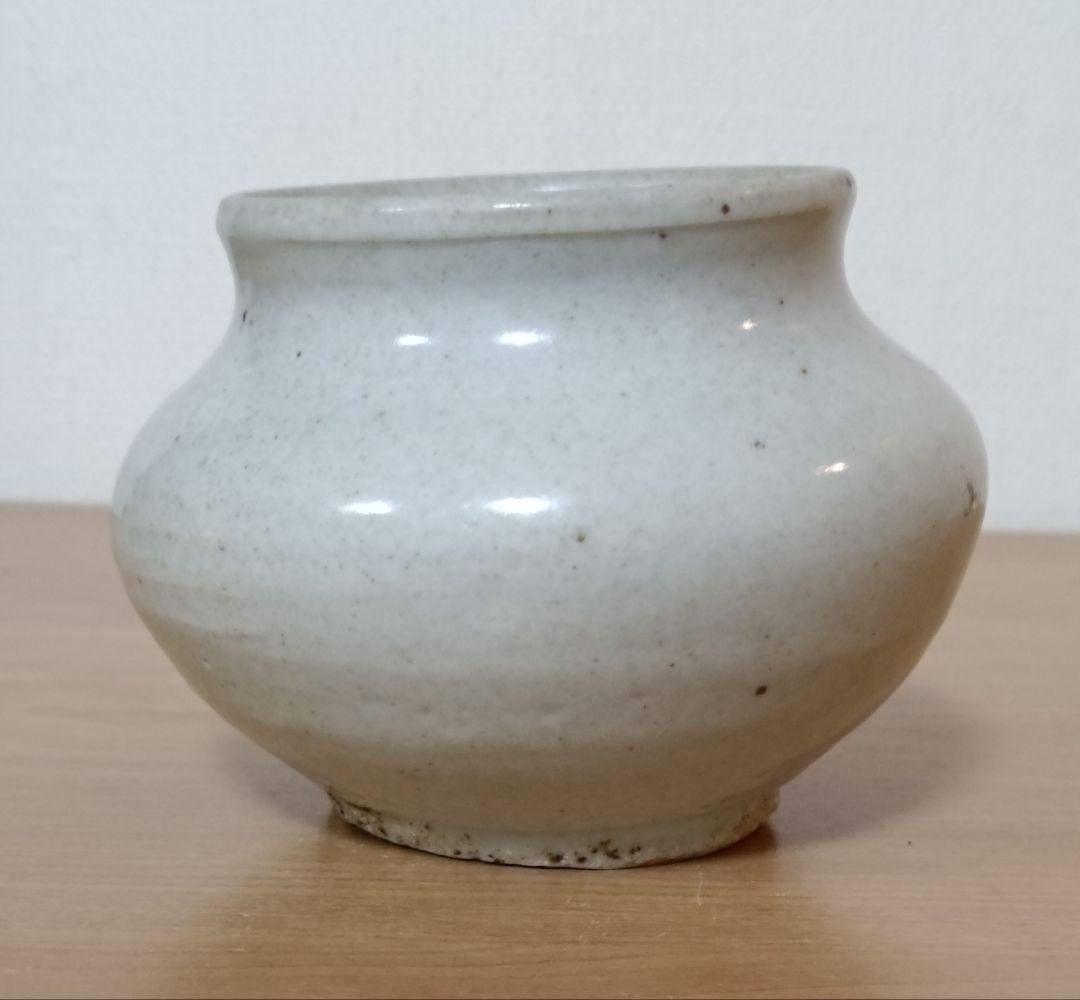 李朝白磁小壺