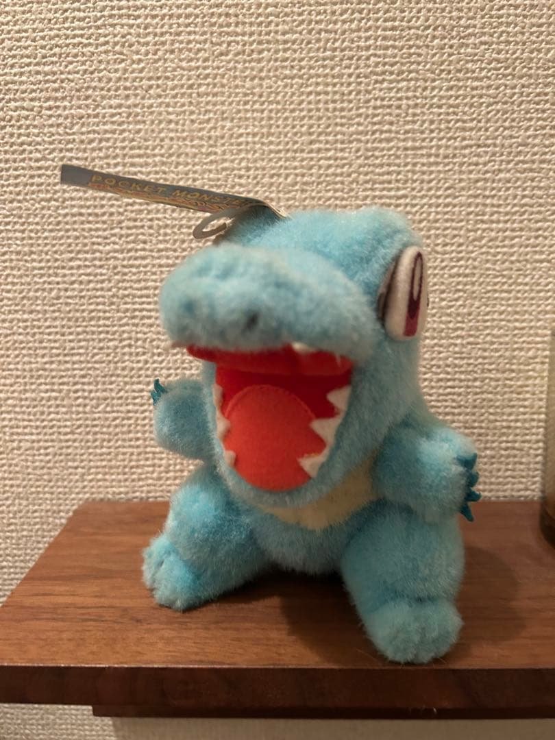 ワニノコ　ぬいぐるみ　タグ付き　レトロ