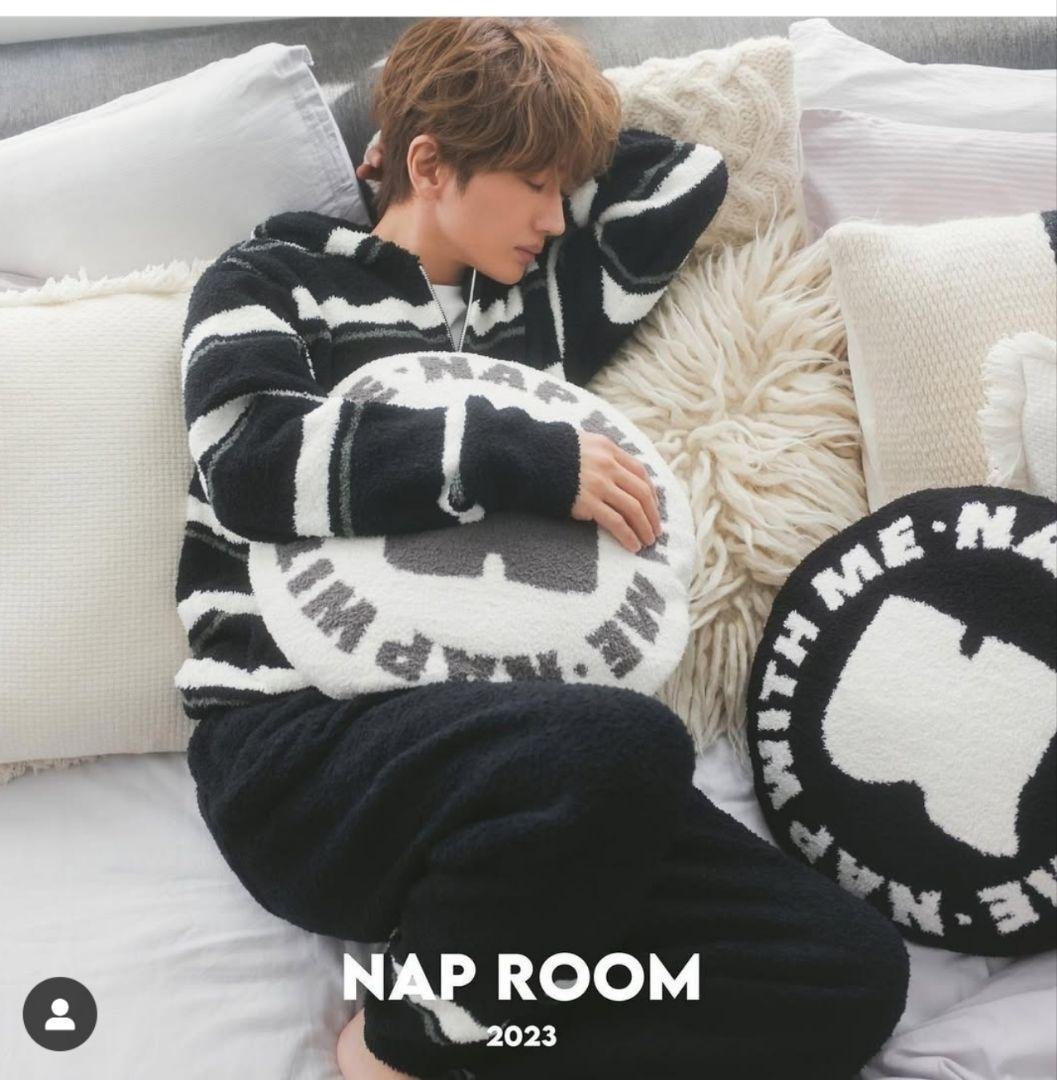 【新品未開封】Naptime　ナップルーム　ラウンドクッション　ホワイト