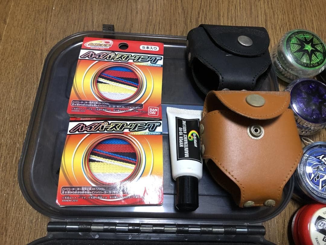 ハイパーヨーヨー35個セット　ケース付き