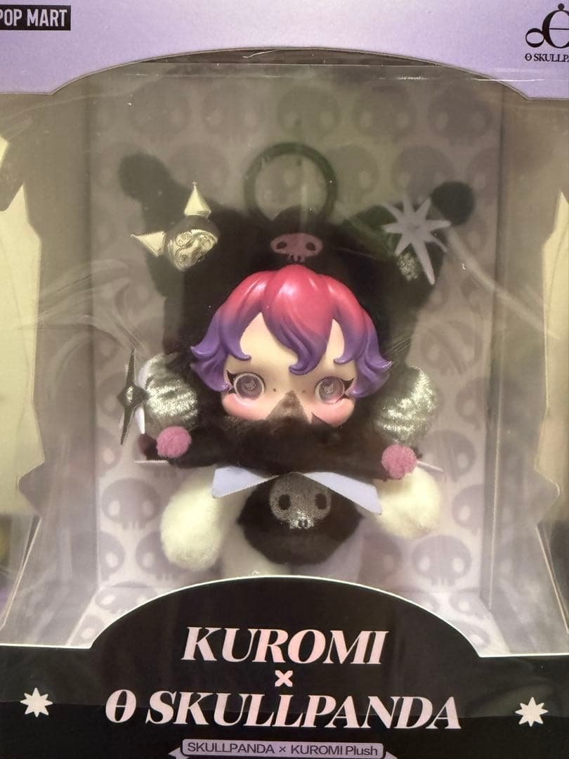 POPMART スカルパンダxクロミxマイメロディ ぬいぐるみペンダント