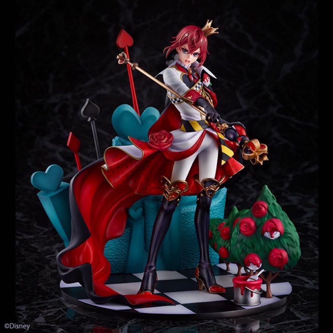 ツイステ リドル・ローズハート 1/8スケールフィギュア　缶バッチ
