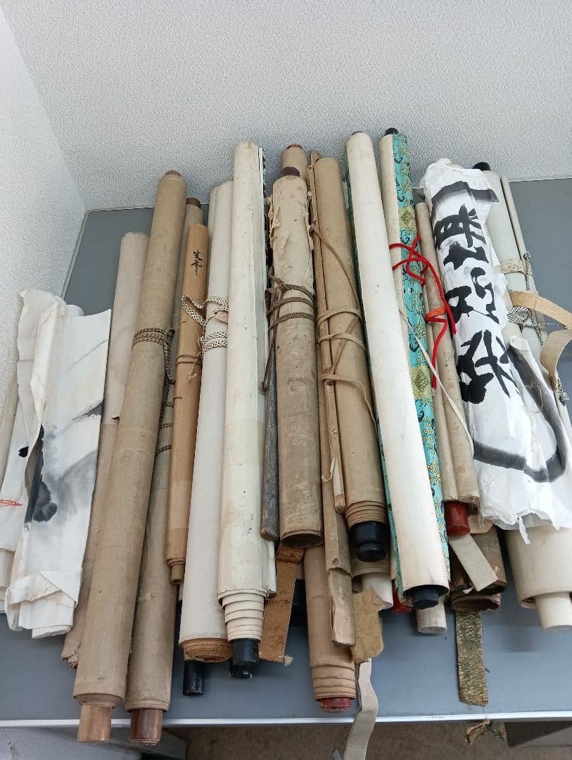 旧家蔵出し 掛軸 その他紙物 まとめ売り