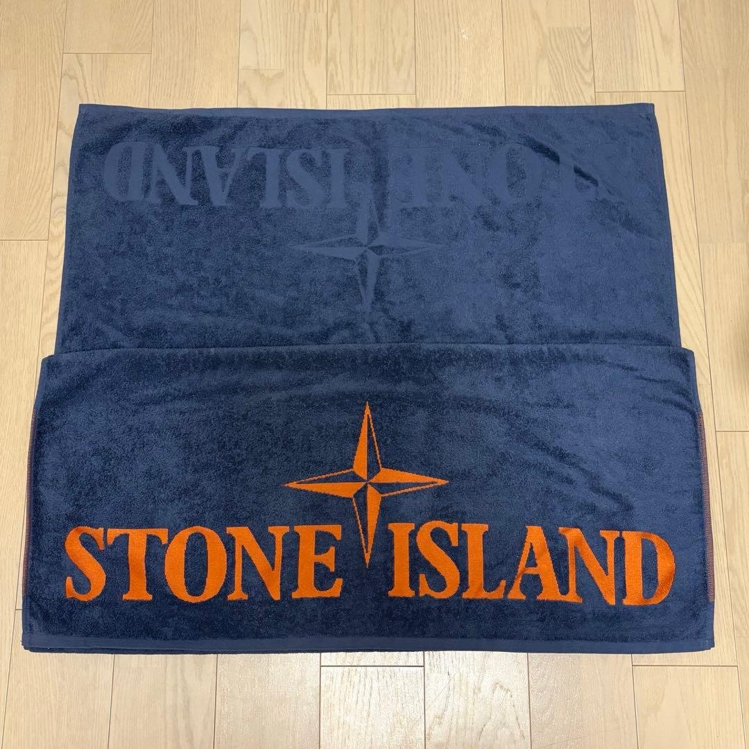 【未使用】stone  ビーチタオル ひざ掛け
