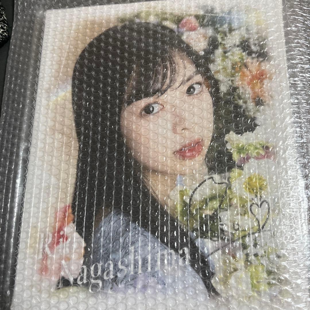 乃木坂　のぎbox キャンバス　直筆　長嶋凛桜