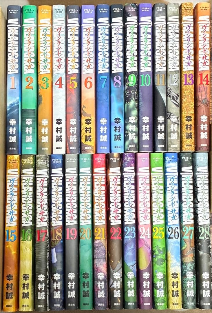 送料無料 ヴィンランドサガ 全巻セット 1-28巻 幸村誠