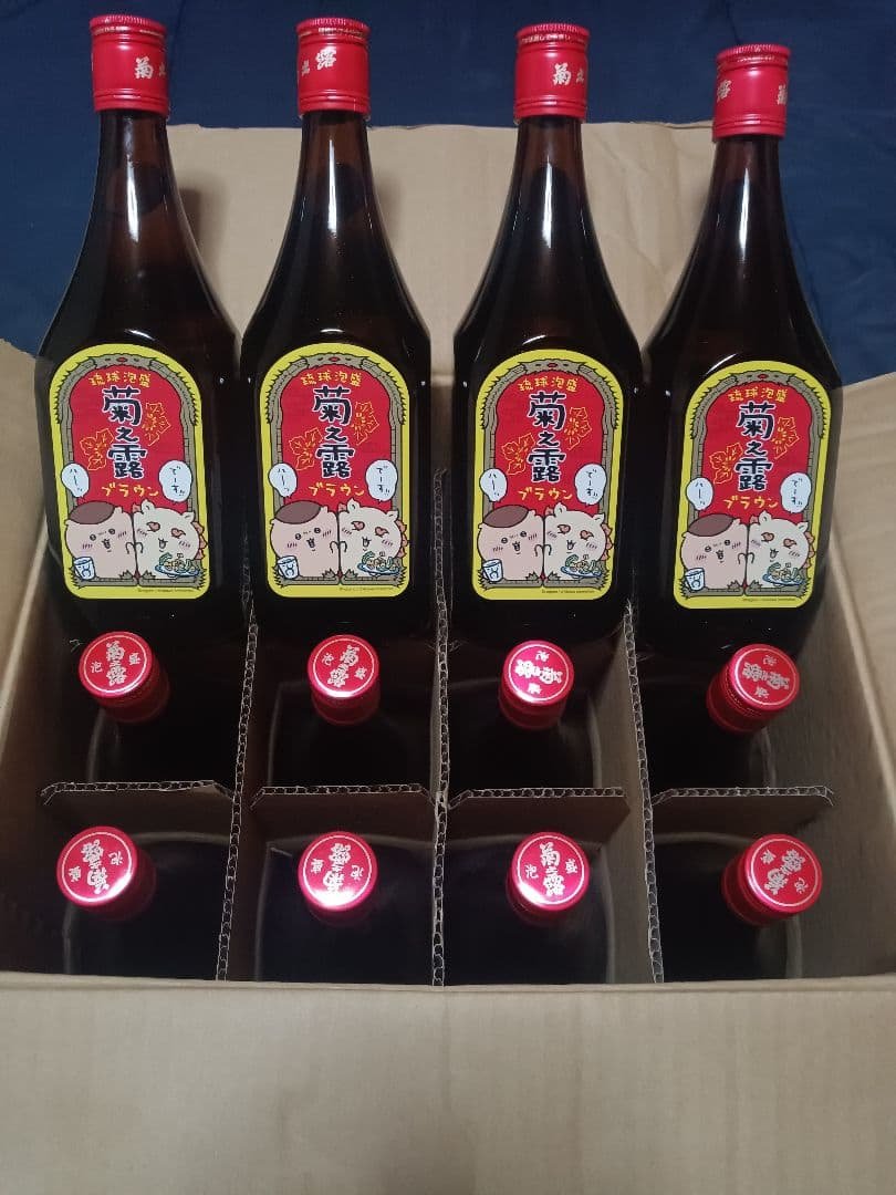 ちいかわ菊之露ブラウン 720ml ✕12本セット